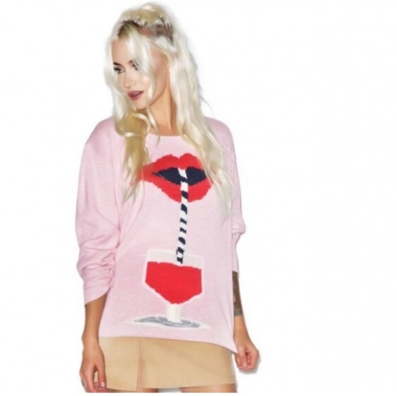 Wildfox Lips Sweater - Picture 5 of 13